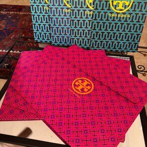 Tory Burch gift bags set of 5 New never used